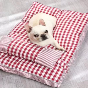 Lit 100x68x8 cm pour animaux de compagnie - Panier moelleux