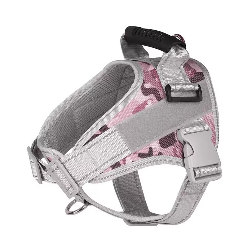 Harnais pour animaux de compagnie - Harnais de sécurité Couleur Rose Taille S