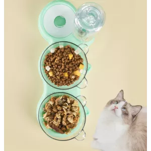 Mangeoire à nourriture et eau - Distributeur automatique