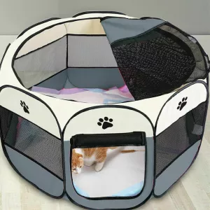 Abri pliable pour animaux de compagnie