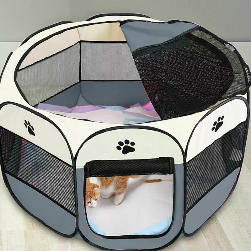 Abri pliable pour animaux de compagnie