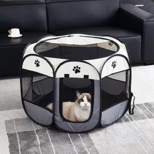 Abri pliable pour animaux de compagnie