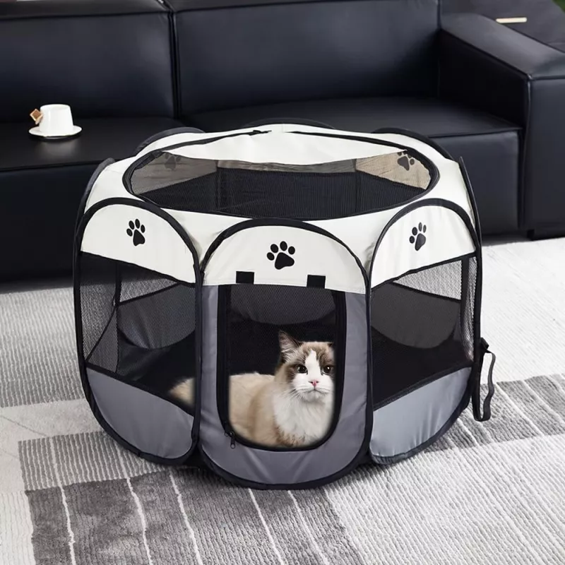 Abri pliable pour animaux de compagnie
