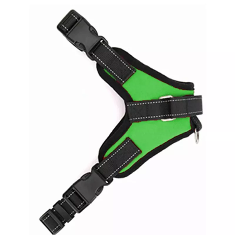 Harnais réglable intelligent pour chien - Sécurité et confort Couleur Vert Taille XL
