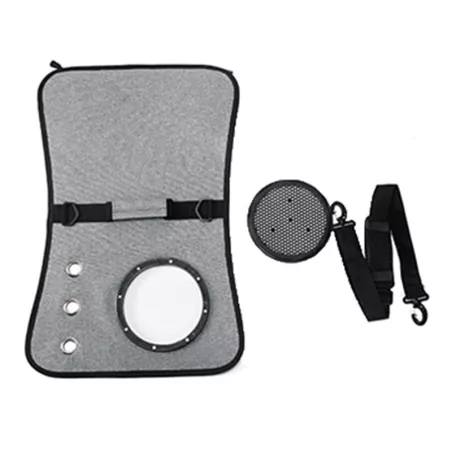 Sac de transport pour chats - Cage portable Couleur Gris