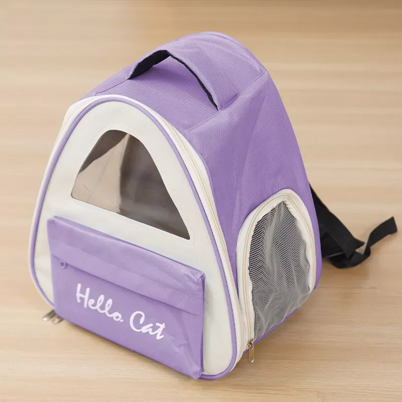 Sac de voyage pour animaux de compagnie - Caisse de transport Couleur Violet