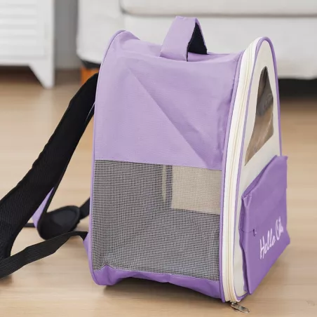 Sac de voyage pour animaux de compagnie - Caisse de transport Couleur Violet