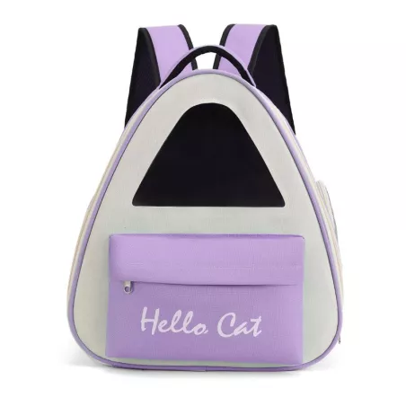 Sac de voyage pour animaux de compagnie - Caisse de transport Couleur Violet