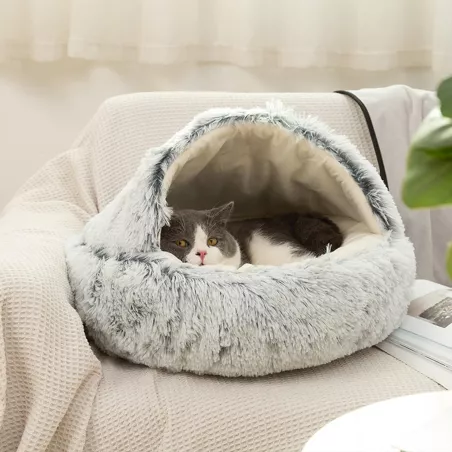 Lit rond et moelleux pour Chats