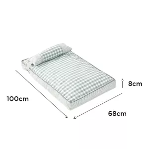 Lit 100x68x8 cm pour animaux de compagnie - Panier moelleux