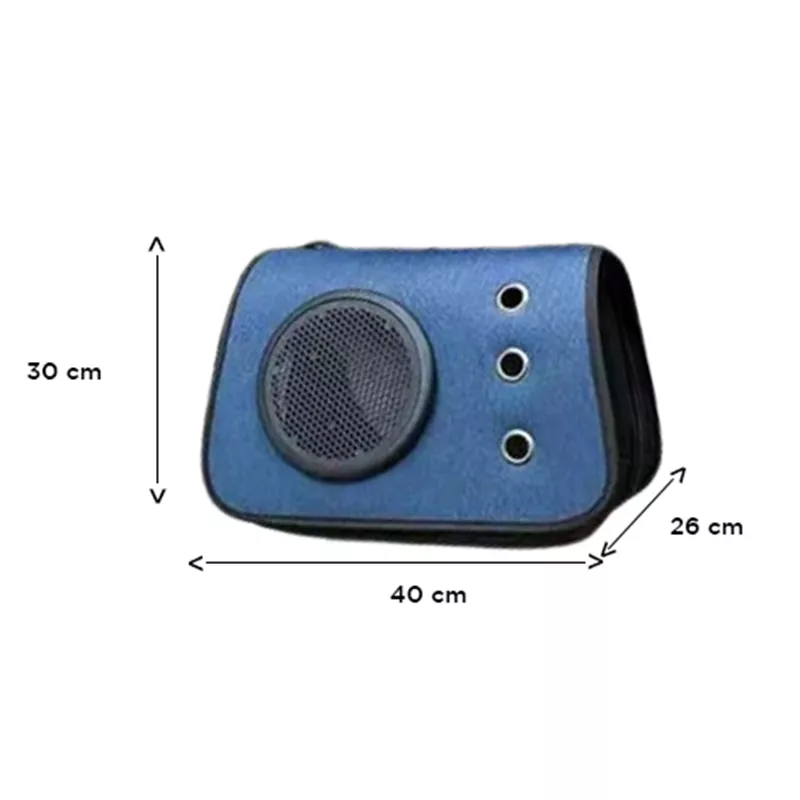 Sac de transport pour chats - Cage portable Couleur Bleu