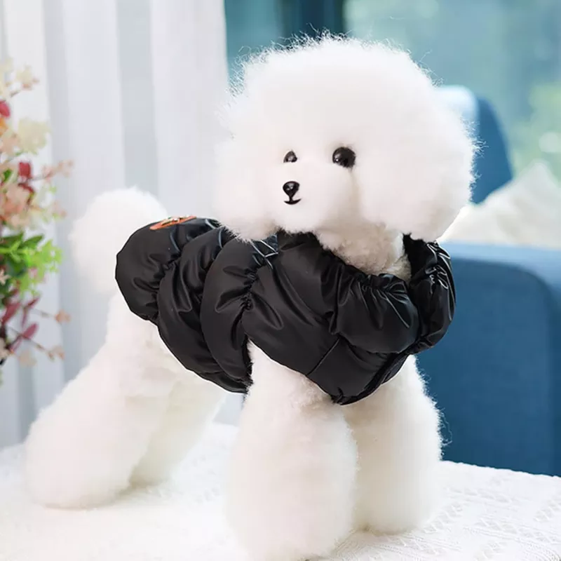 Gilet d'hiver pour animaux de compagnie - Manteau chaud Taille XS