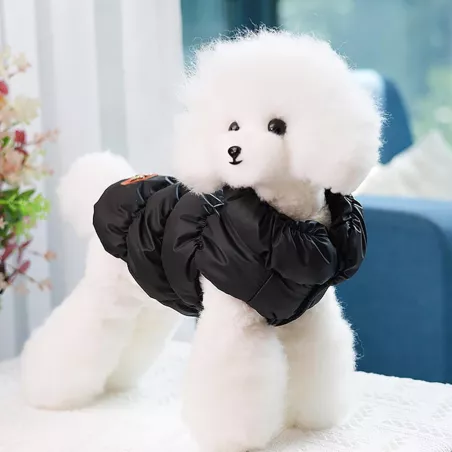 Gilet d'hiver pour animaux de compagnie - Manteau chaud Taille XS