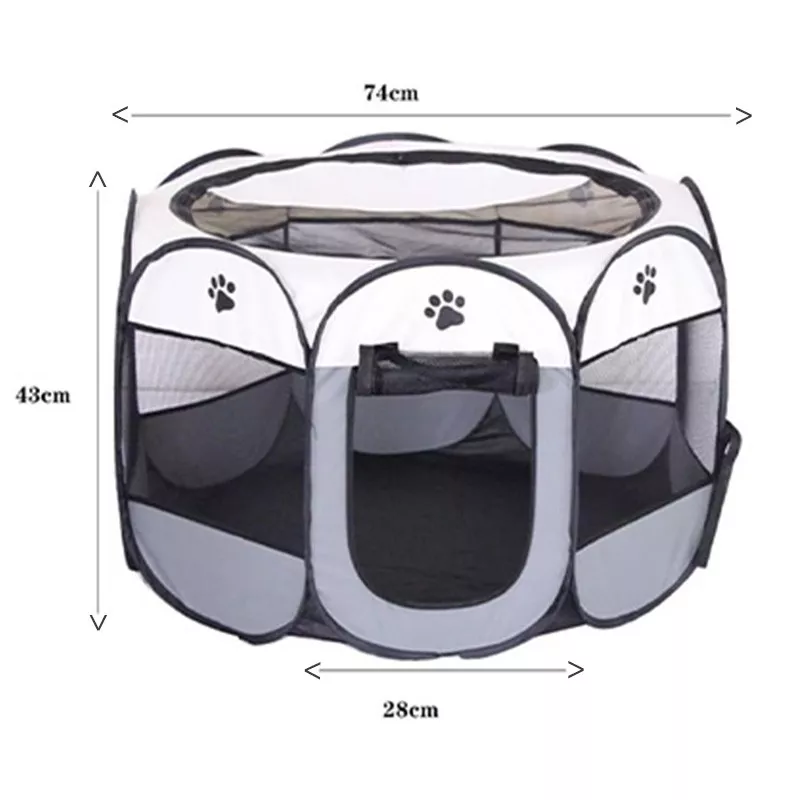 Abri pliable pour animaux de compagnie