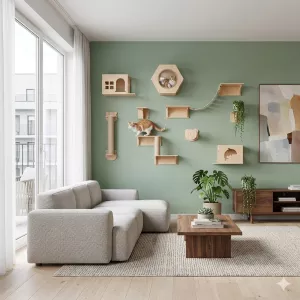 Arbre à chat mural